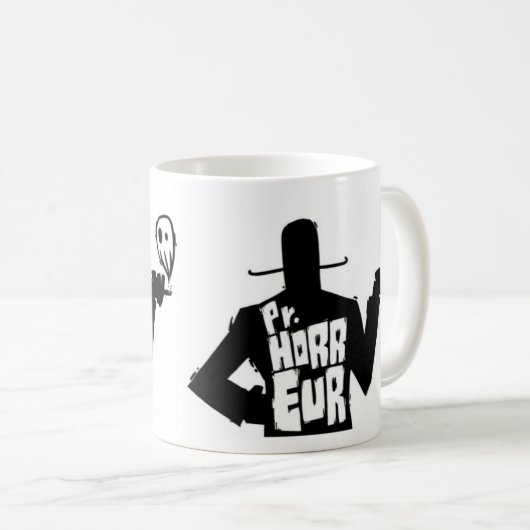 Becher SchreckensLehrer Kaffeetasse (VorderseiteRechts)