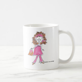 Becher Schwanger-PinkBrown, Copyright Lovie und Kaffeetasse