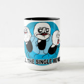 Becher Single Memes Tasse (Zentrum)