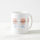 Becher Smoking, quiet, and Angry Freud Kaffeetasse (VorderseiteRechts)