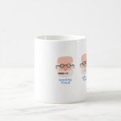 Becher Smoking, quiet, and Angry Freud Kaffeetasse (Mittel)