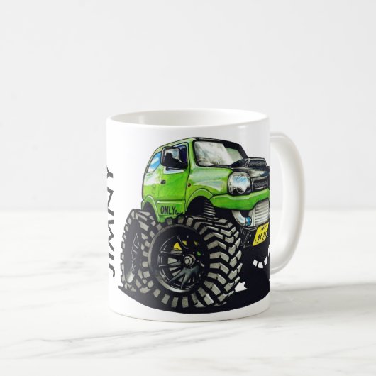 BECHER SUZUKI JIMNY KAFFEETASSE (VorderseiteRechts)