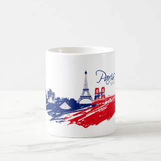 Becher/Tasse Paris Kaffeetasse