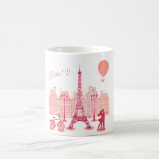 Becher/Tasse Paris Kaffeetasse