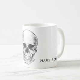 Becher Totenkopf Have der Scary Kaffeetasse