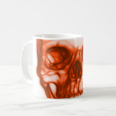 becher Totenkopf Kaffeetasse (Vorderseite Links)