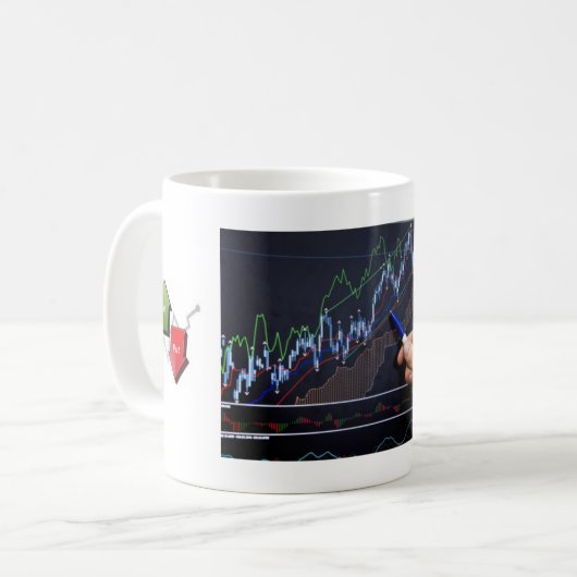 Becher Trader BW Kaffeetasse (Vorderseite Links)
