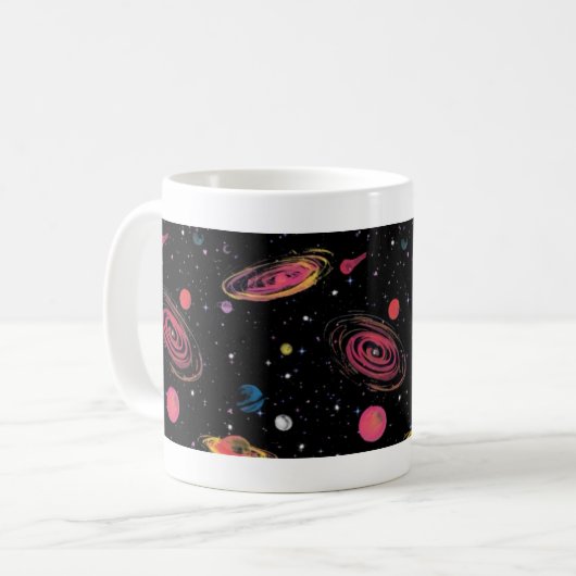 Becher Tumblr Space Kaffeetasse (Vorderseite Links)
