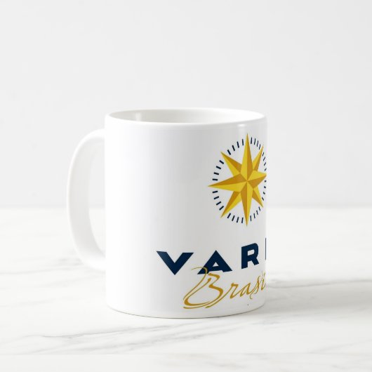 Becher Varig Brasilien Kaffeetasse (Vorderseite Links)