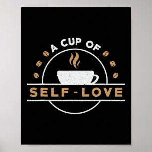 Becher von Selbst-Liebe Angstbewusstsein weckt Men Poster