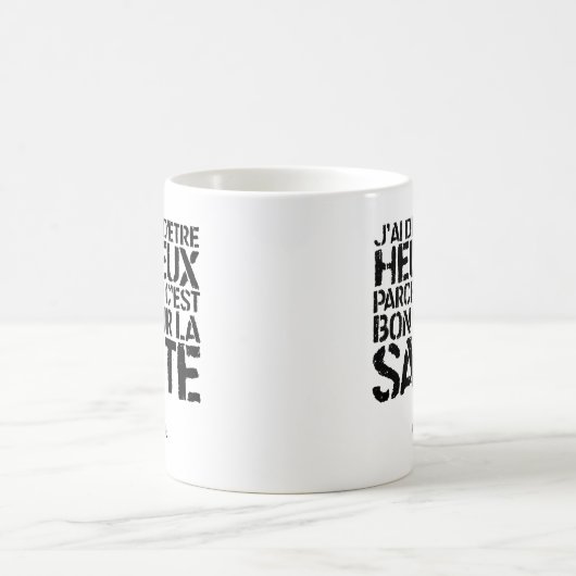 BECHER: Zitat - Voltaire Kaffeetasse (Mittel)