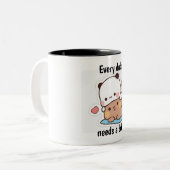 Becher Zweifarbige Tasse (Vorderseite Links)