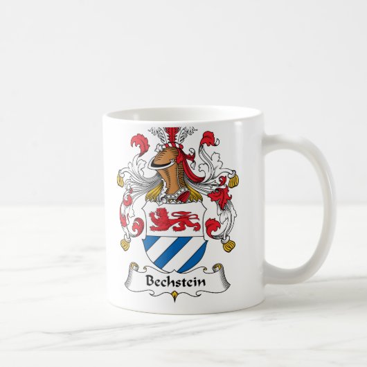 Bechstein Familienwappen Kaffeetasse (Rechts)