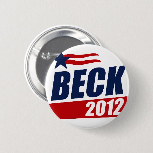 Beck 2012 button (Vorne & Hinten)