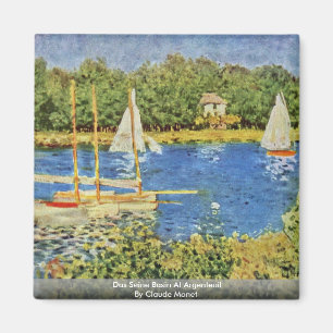 Becken DAS die Seine in Argenteuil durch Claude Magnet