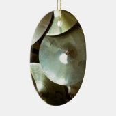 Becken-Leuchter Keramikornament (Rechts)