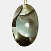 Becken-Leuchter Keramikornament (Links)