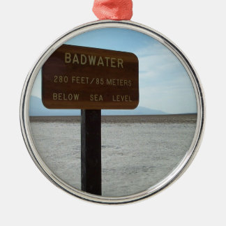 Becken, Nationalpark Death Valley Ornament Aus Metall