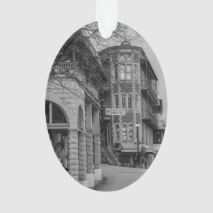 Becken Park und Flatiron Flats Graustufen Ornament