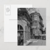 Becken Park und Flatiron Flats Graustufen Postkarte (Vorne/Hinten)