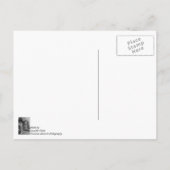 Becken Park und Flatiron Flats Graustufen Postkarte (Rückseite)