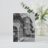 Becken Park und Flatiron Flats Graustufen Postkarte (Stehend Vorderseite)