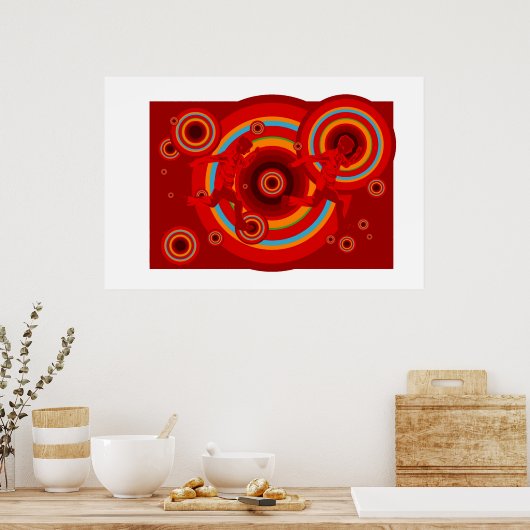 Becken Poster (Küche)