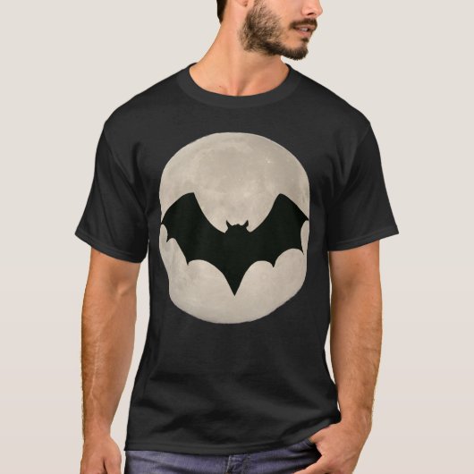 Becken über Vollmond T-Shirt (Vorderseite)