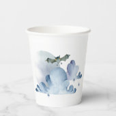 Becken und Wolken Pappbecher (Rückseite)