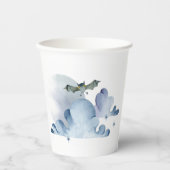 Becken und Wolken Pappbecher (Vorderseite)