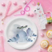 Becken und Wolken Pappteller (Party)