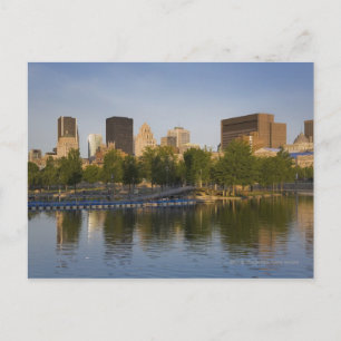 Becken von Bonsecours im alten Hafen von Montreal Postkarte