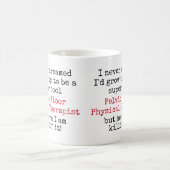 Beckenboden Physikaltherapeut Funny Quotes Kaffeetasse (Mittel)