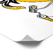 Becker Familienwappen Poster (Ecke)