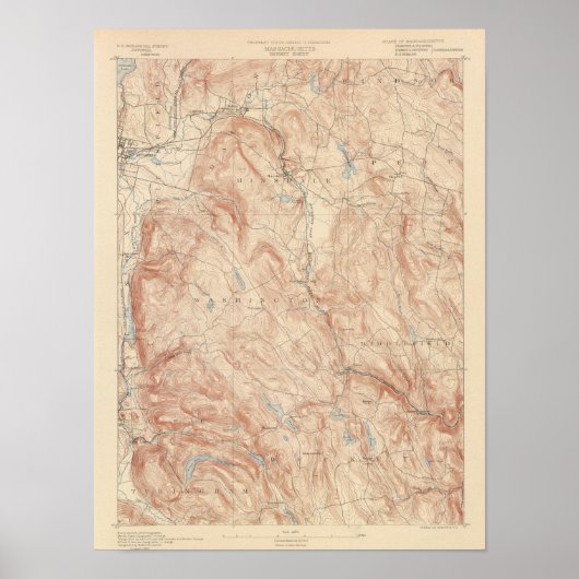 Becket, Massachusetts Poster (Vorne)