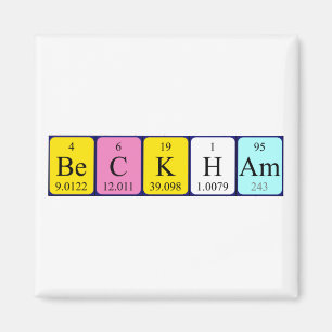 Beckham Periodenmagnetmagnet Magnet