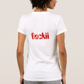 beckii T-Shirt (Rückseite)