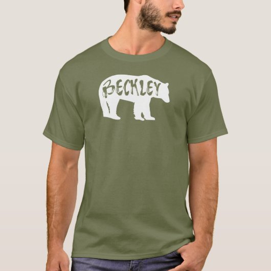 Beckley West Virginia Bear T-Shirt (Vorderseite)