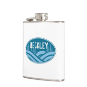 Beckley West Virginia Outdoor Flachmann (Links)