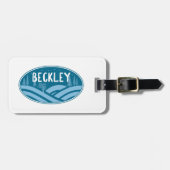 Beckley West Virginia Outdoor Gepäckanhänger (Vorderseite horizontal)