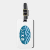 Beckley West Virginia Outdoor Gepäckanhänger (Vorderseite vertikal)