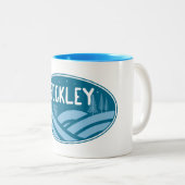 Beckley West Virginia Outdoor Zweifarbige Tasse (VorderseiteRechts)