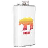 Beckley West Virginia Rainbow Bear Flachmann (Rechts)