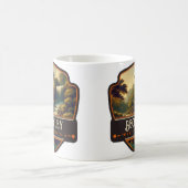 Beckley, West Virginia | VINTAG Kaffeetasse (Mittel)