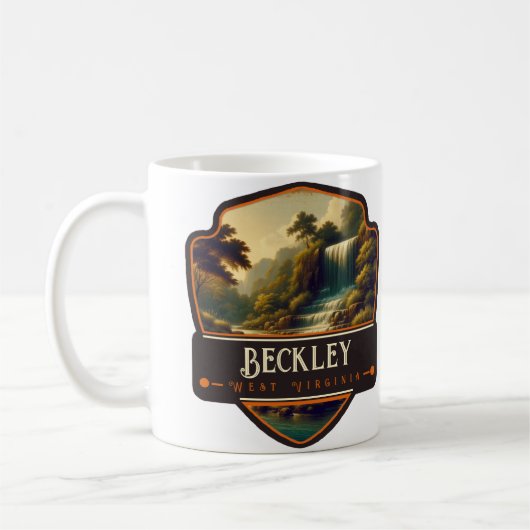Beckley, West Virginia | VINTAG Kaffeetasse (Links)