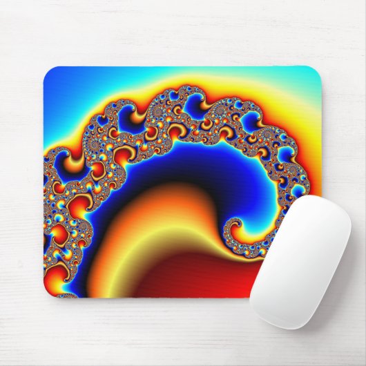 Beckoning 2 - Fraktal Mousepad (Mit Mouse)