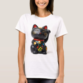 beckoning cat: Japanese-Inspired Art T-Shirt