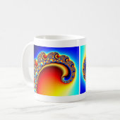 Beckoning - Fraktal Kaffeetasse (Vorderseite Links)