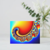 Beckoning - Fraktal Postkarte (Stehend Vorderseite)