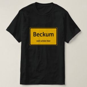Beckum Herren Männer T-Shirt Tshirt Shirt